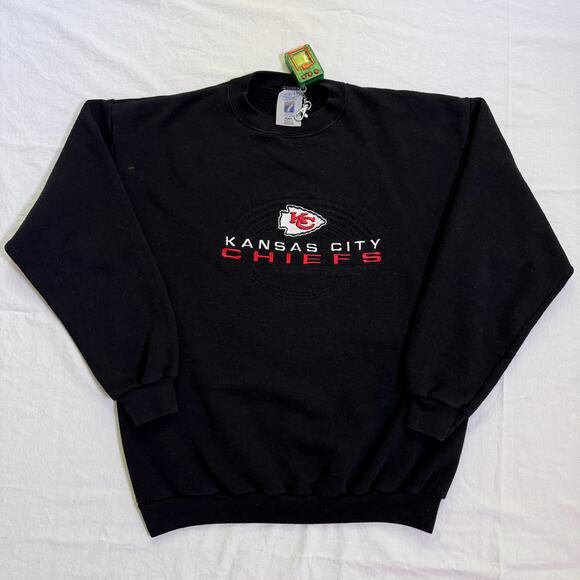 Kansas City Chiefs Vintage 90's Logo 7 Sweatshirt - M - Picture 2 of 4